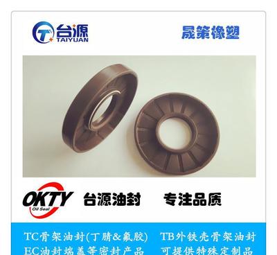 【台源现货 进口骨架油封TC型氟橡胶耐高温型号齐全 台湾品牌】价格_厂家_图片 -