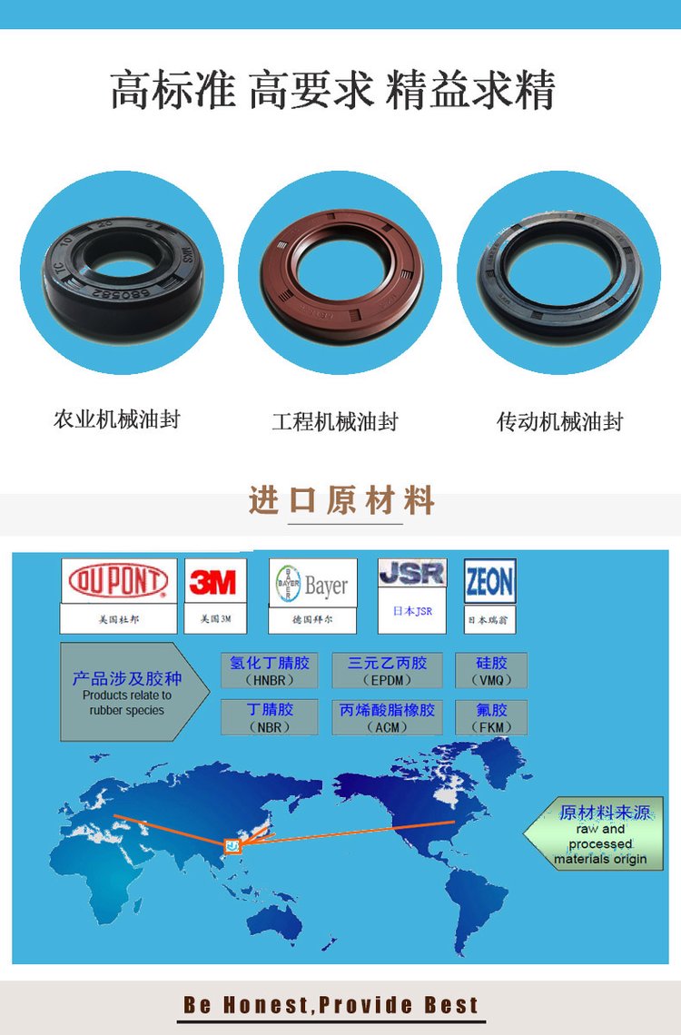 进口油封品牌 MKC、MKS 米卡斯：农机密封件的可靠选择